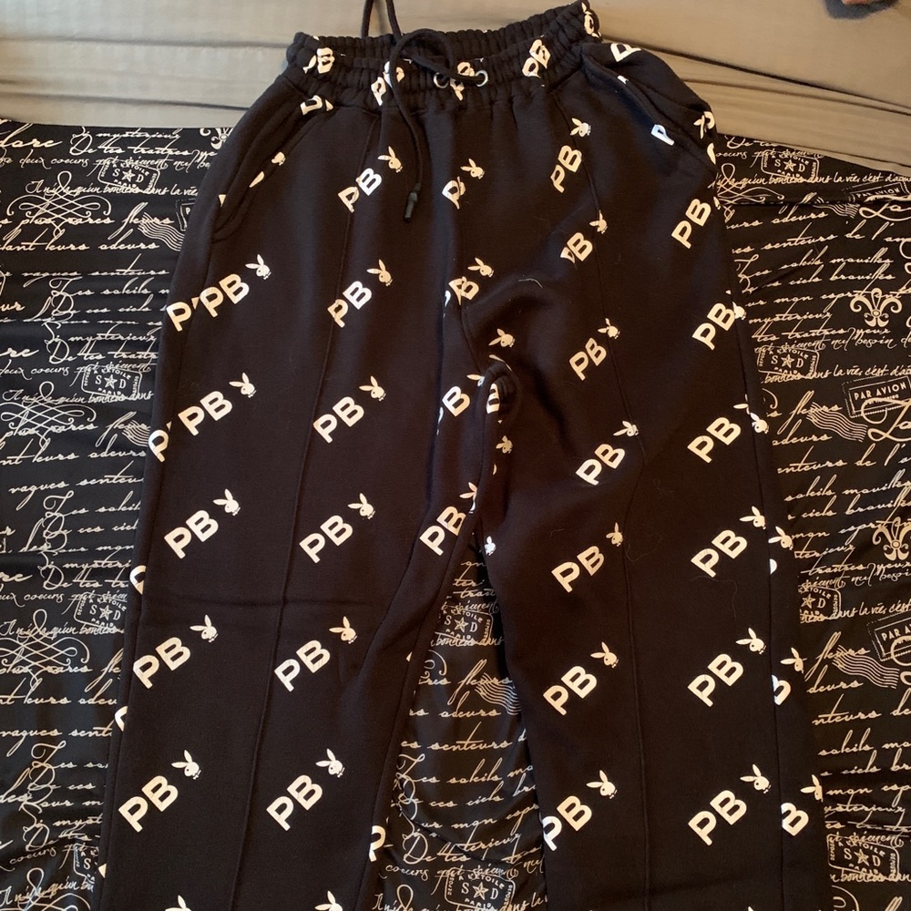 Playboy x Misguided Monogram sweats